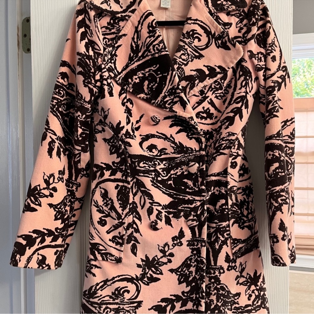 Odille Anthropologie 2 Scroll jacket coat - Picture 3 of 7